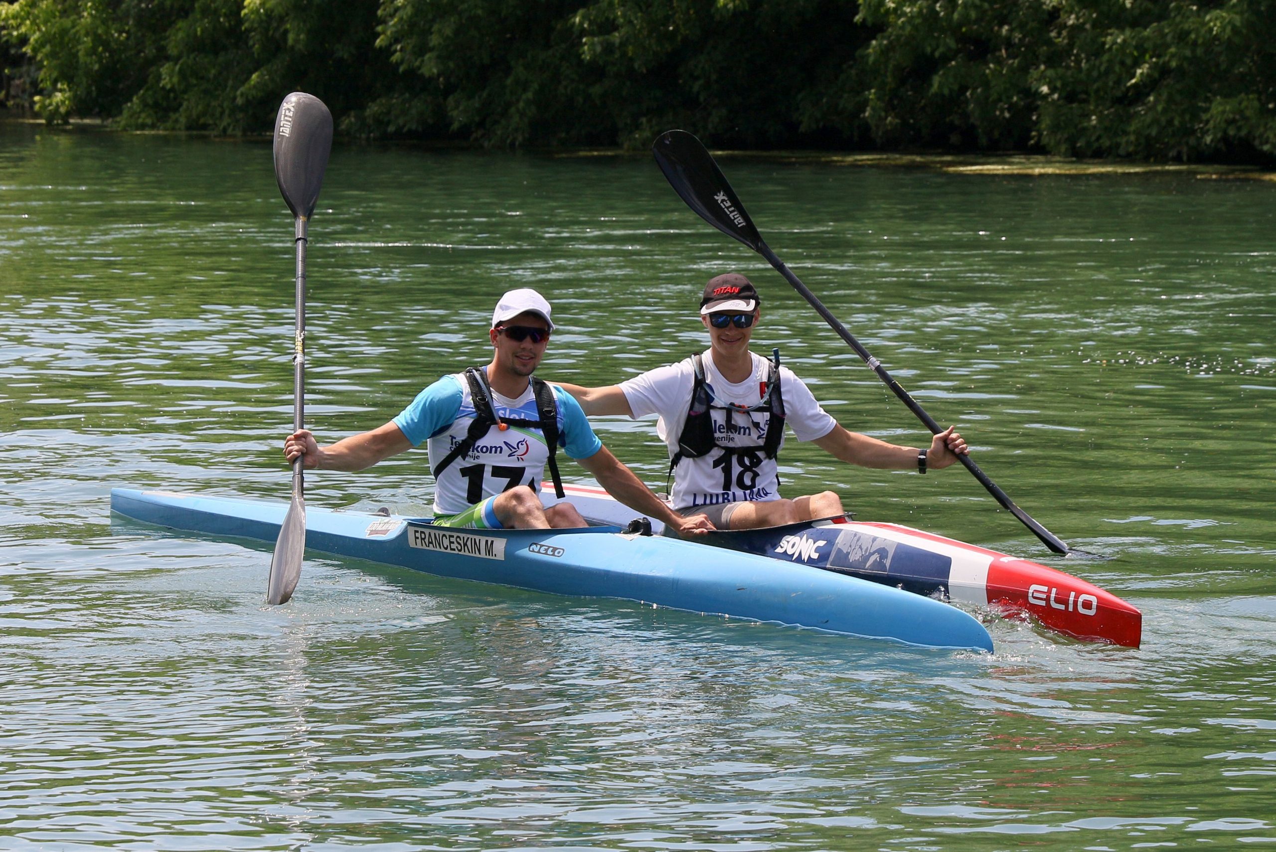 Rekorderja Anže in Mitja