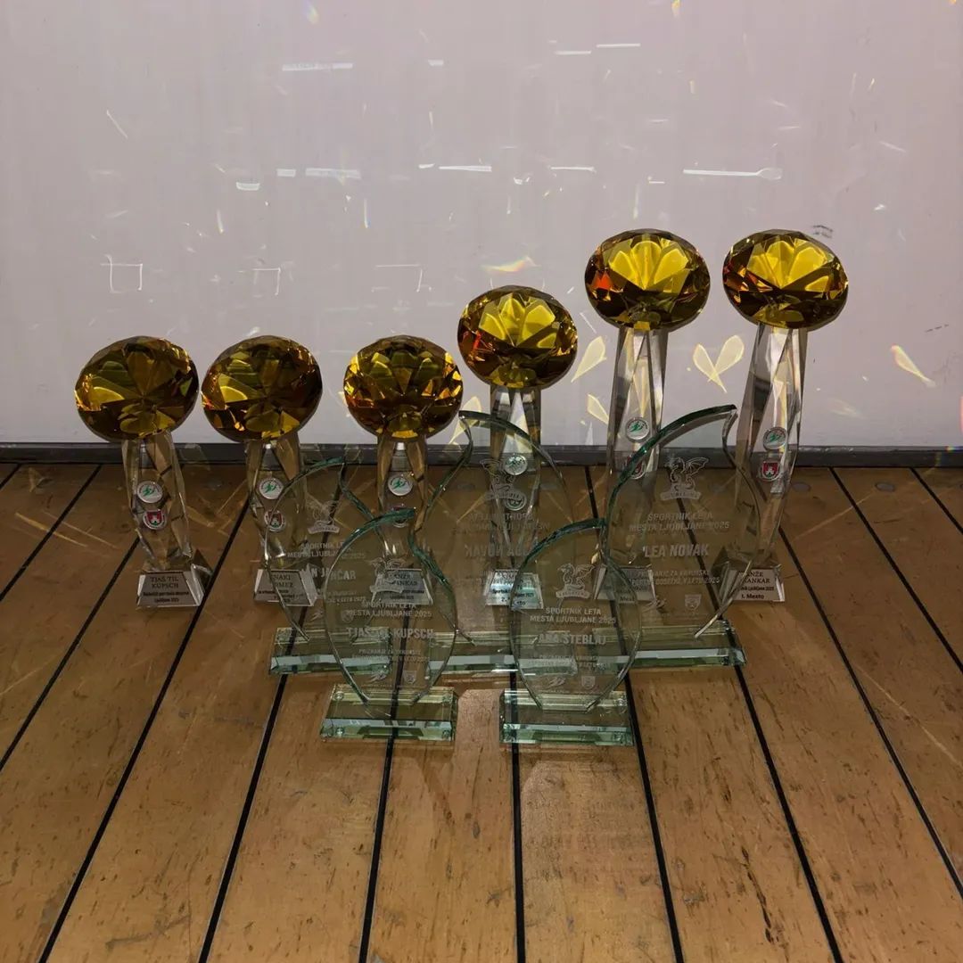 Anže in Ajda športnika Ljubljane 2025