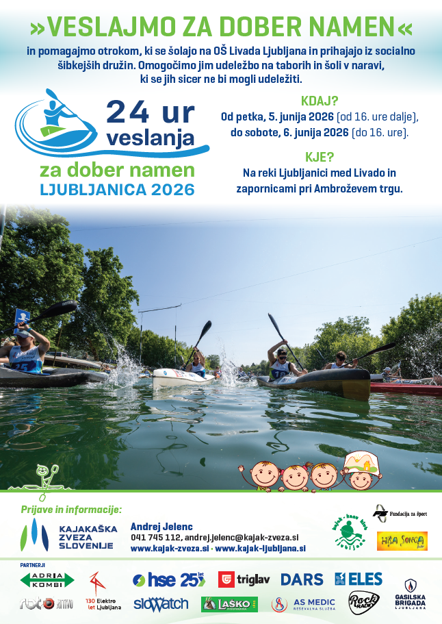 Veslajte z nami za dober namen!